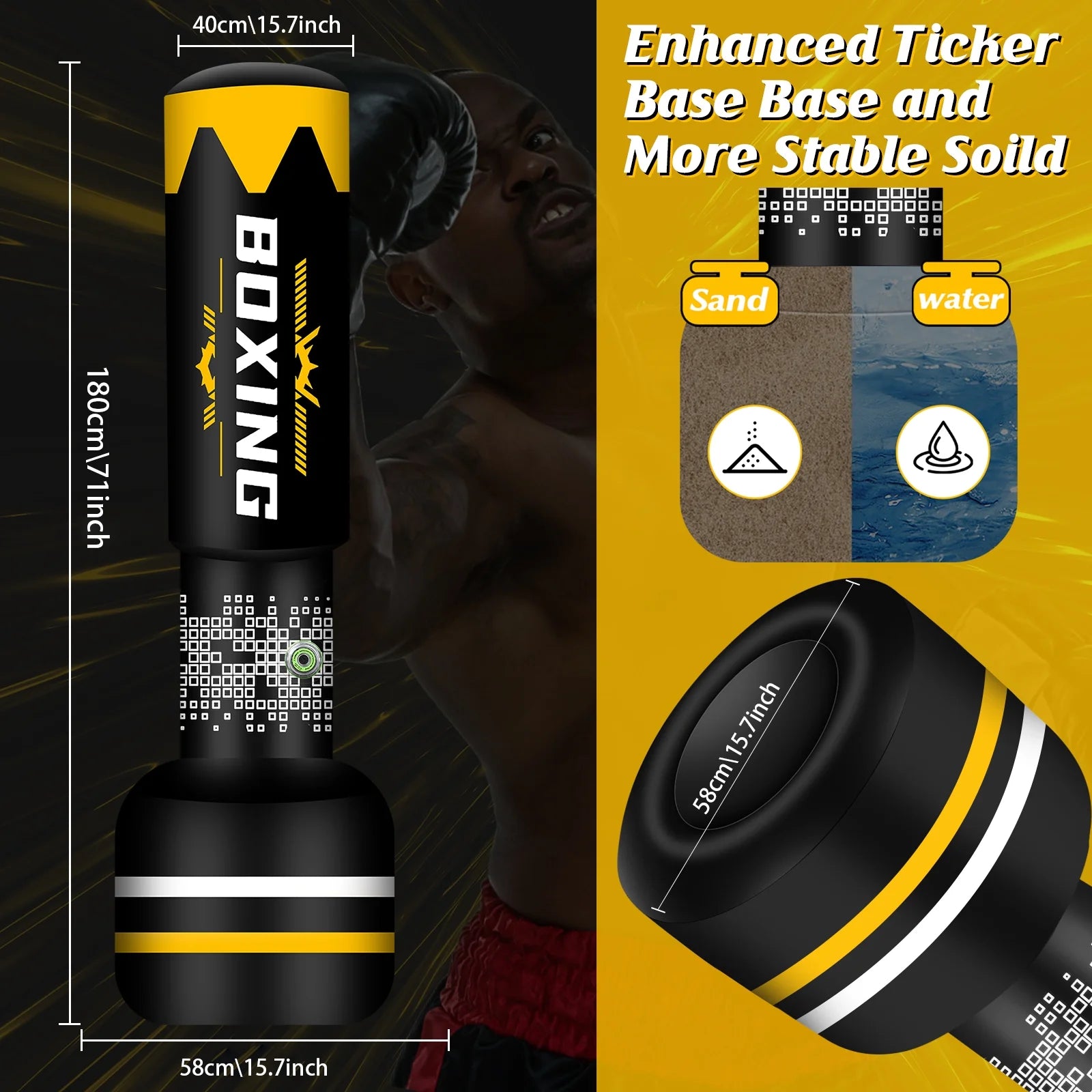 Freestanding Boxing Punching Bag