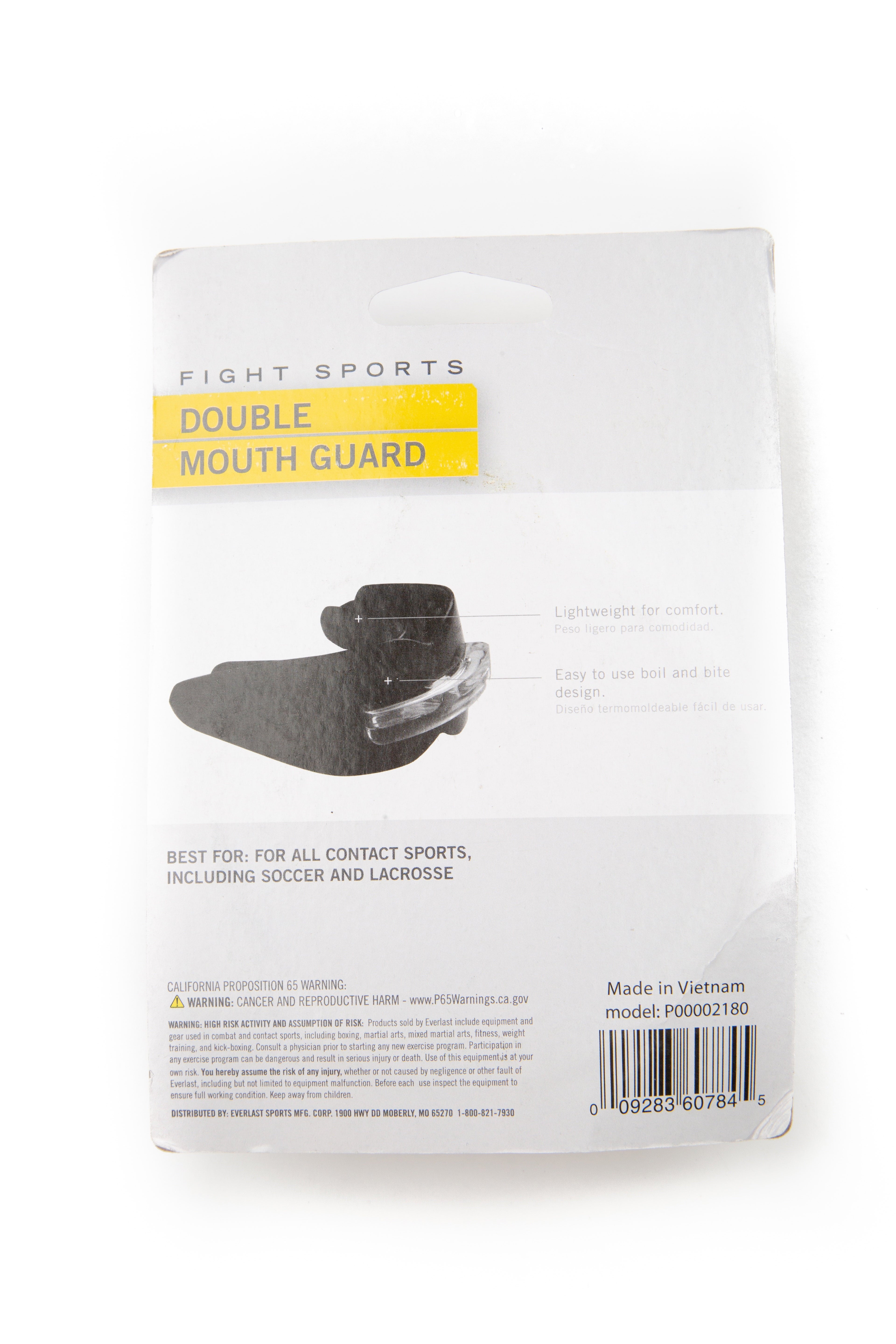 Double Mouthguard Black