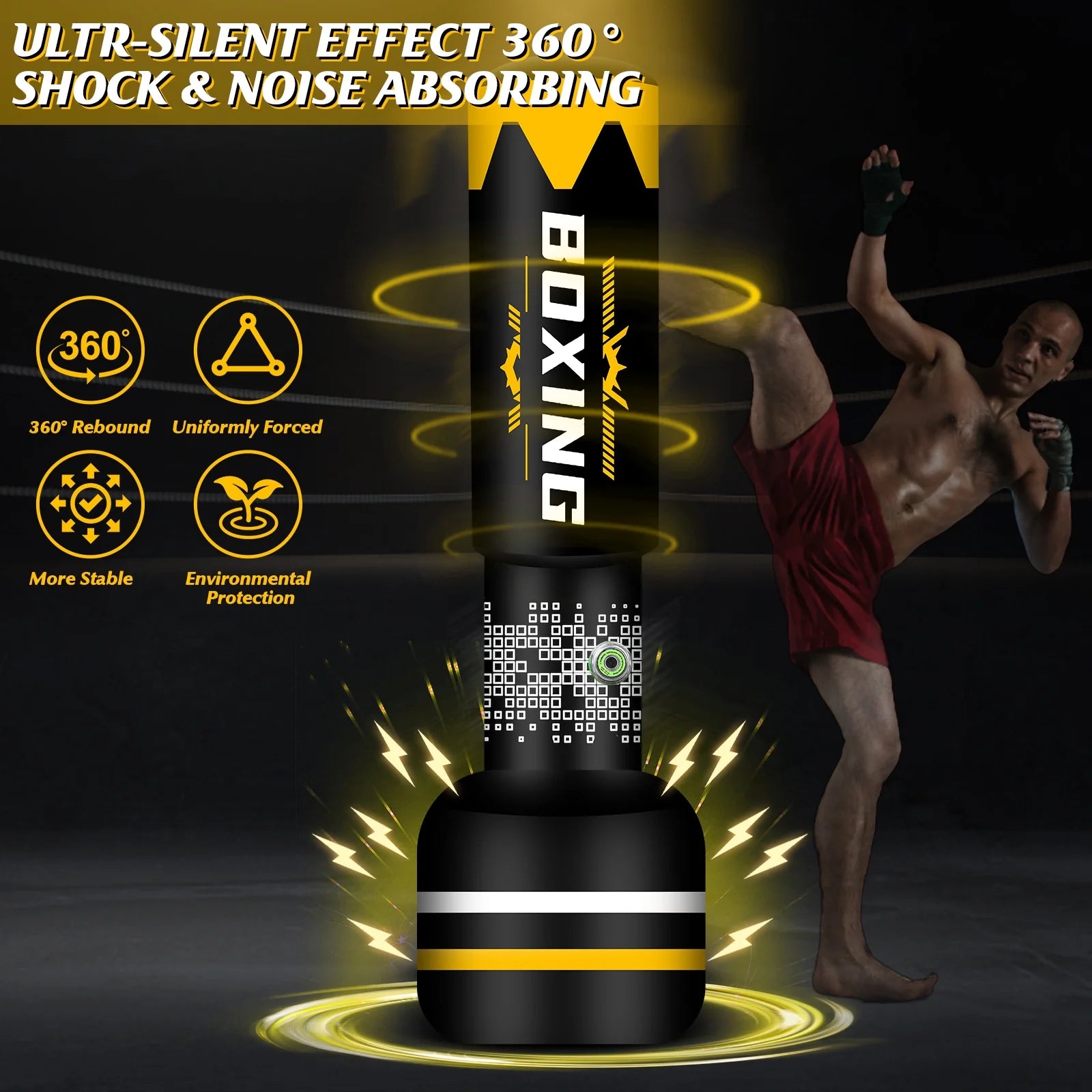 Freestanding Boxing Punching Bag