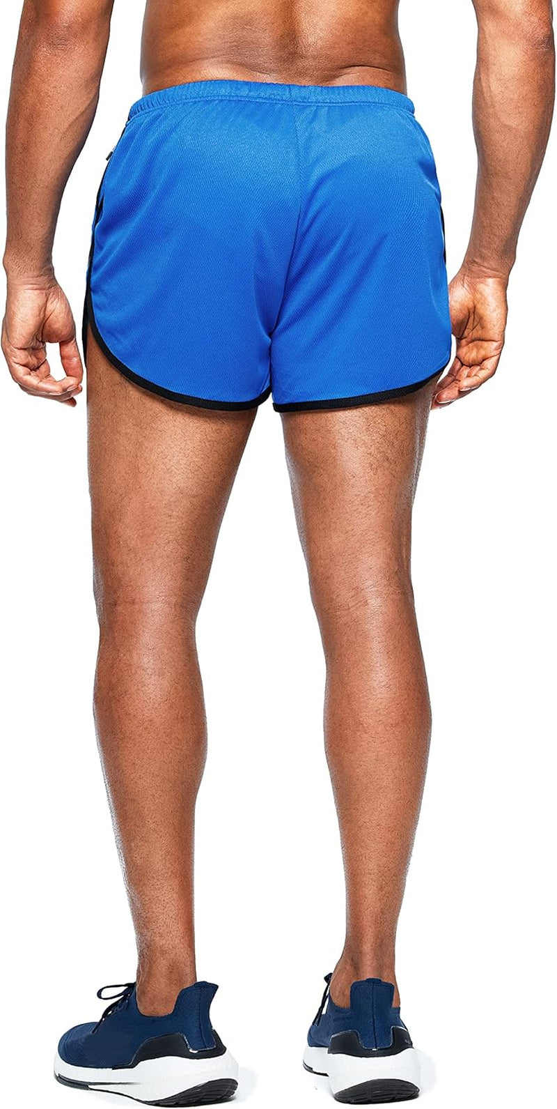 Men'S Running Shorts 3 Inch Quick Dry Gym Athletic Jogging Shorts with Zipper Pockets