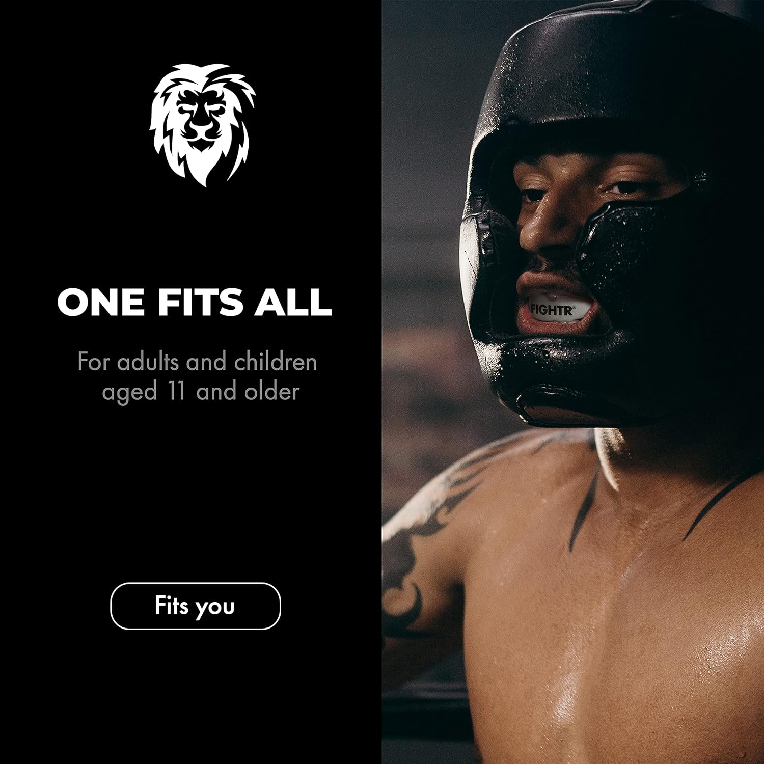 ® Premium Mouth Guard - for Excellent Breathing & Easy to Fit | Sports Mouth Guard for Boxing, MMA, Football, Lacrosse, Hockey and Other Sports | Incl. Hygienic Box