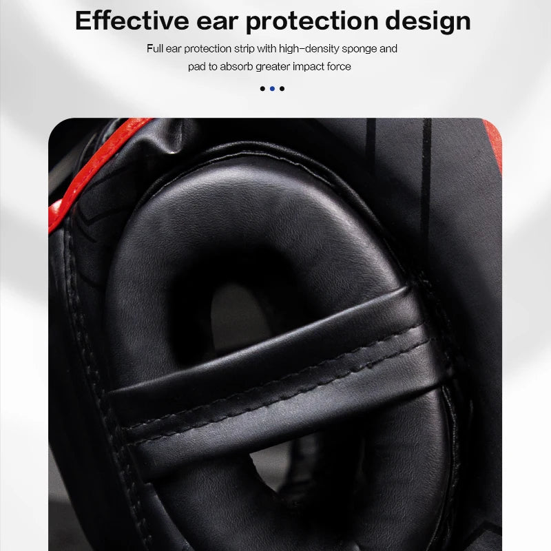 GINGPAI Boxing Head Protection Kickboxing, MMA & Sanda Training