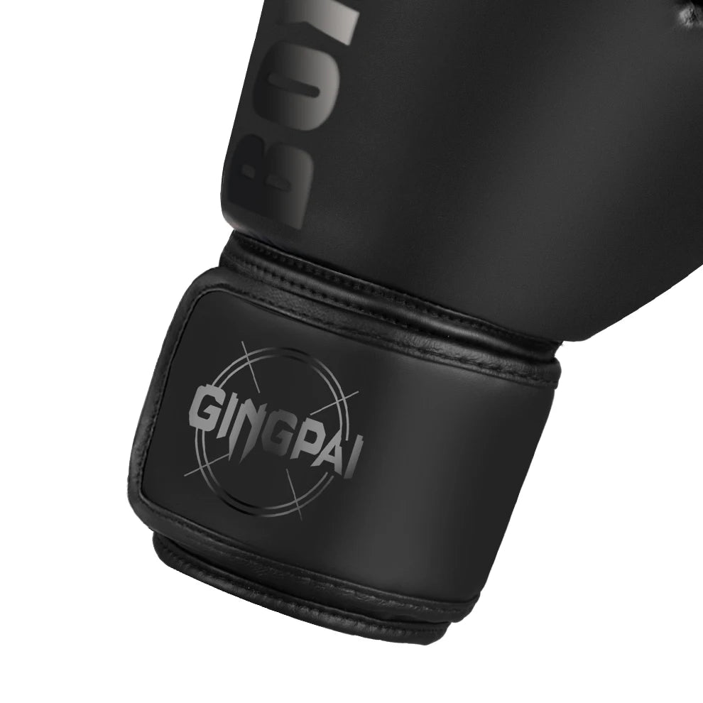 GINGPAI Pro Boxing Gloves – Professional Muay Thai & MMA Training