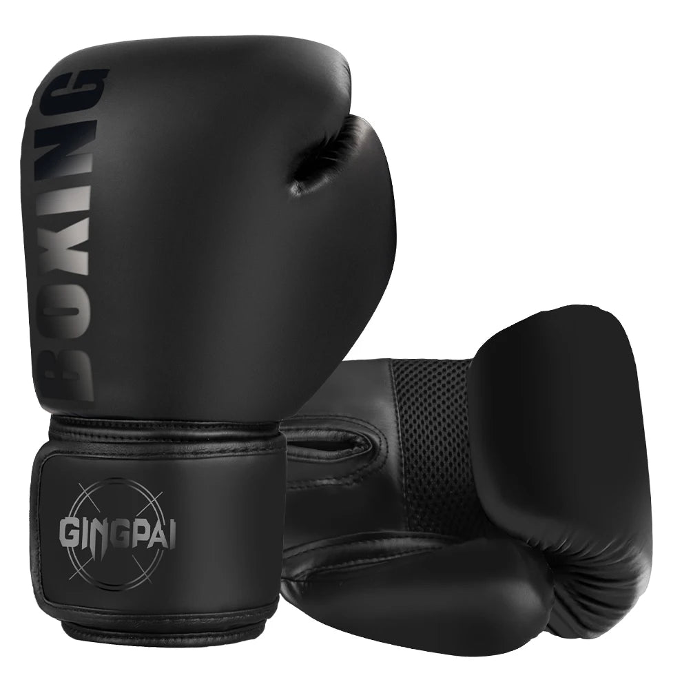 GINGPAI Pro Boxing Gloves – Professional Muay Thai & MMA Training