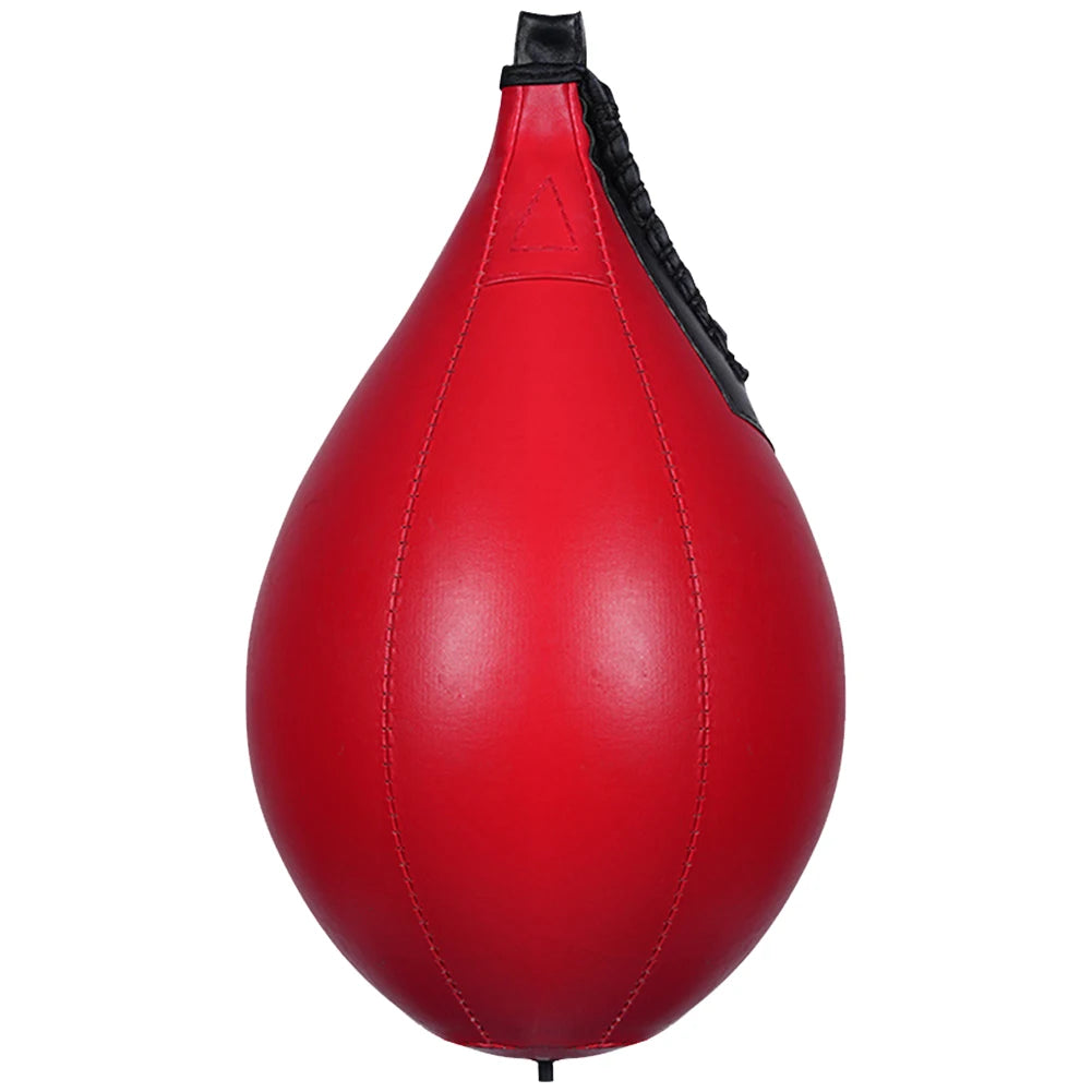 PU Leather Boxing Reflex Ball Hanging Speed Striking Bag