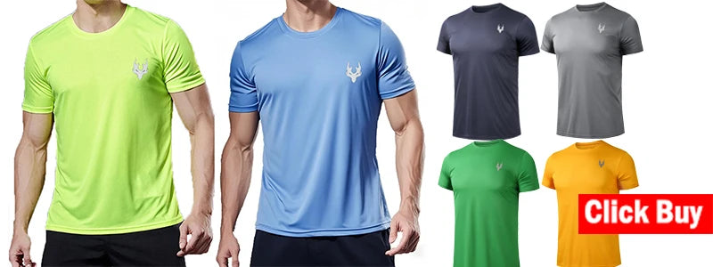 Summer Sports Compression T-Shirt – Quick-Dry, Elastic Running & Gym Tee