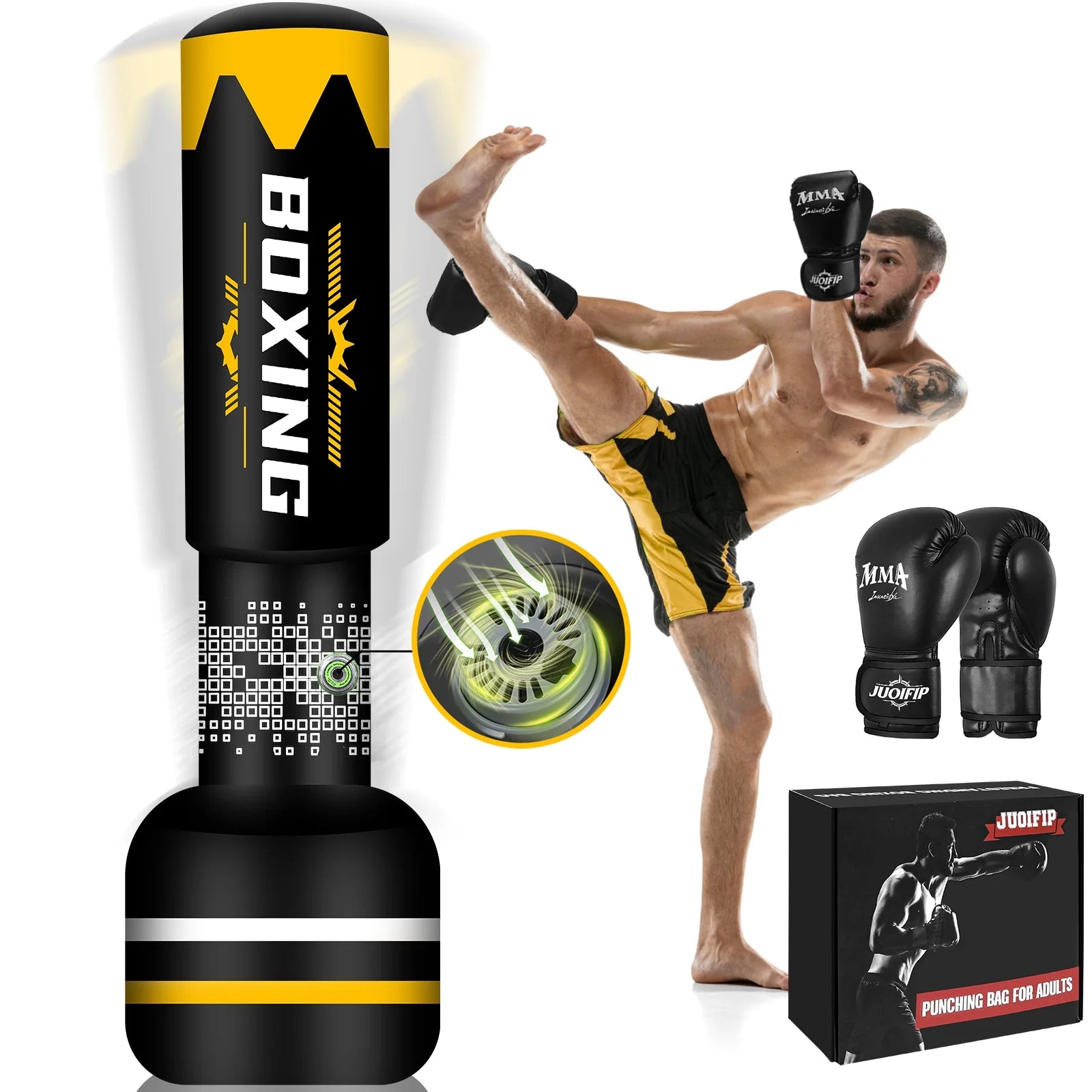 Freestanding Boxing Punching Bag 