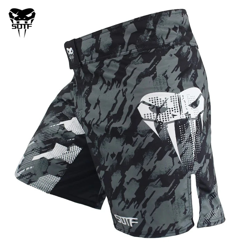 SOTF MMA Fight Shorts for Unrestricted Movement in Boxing, Muay Thai & Training
