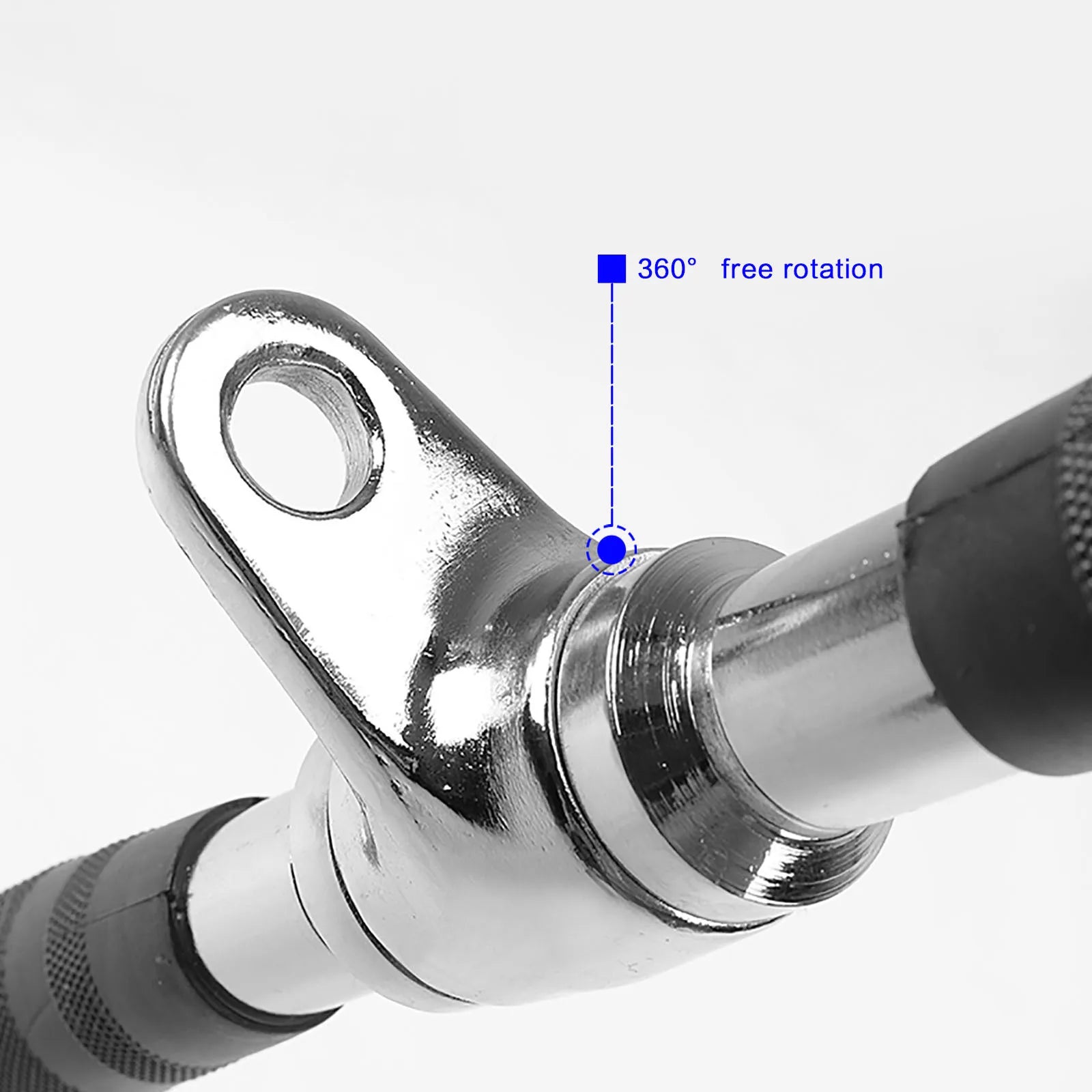 Heavy Duty Lat Pulldown Bar Solid T-Bar V-Bar for Rowing Workouts