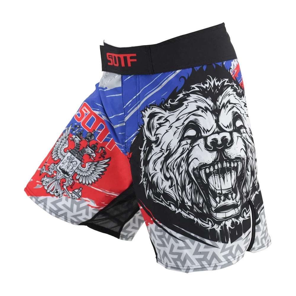 SOTF MMA Fight Shorts for Unrestricted Movement in Boxing, Muay Thai & Training