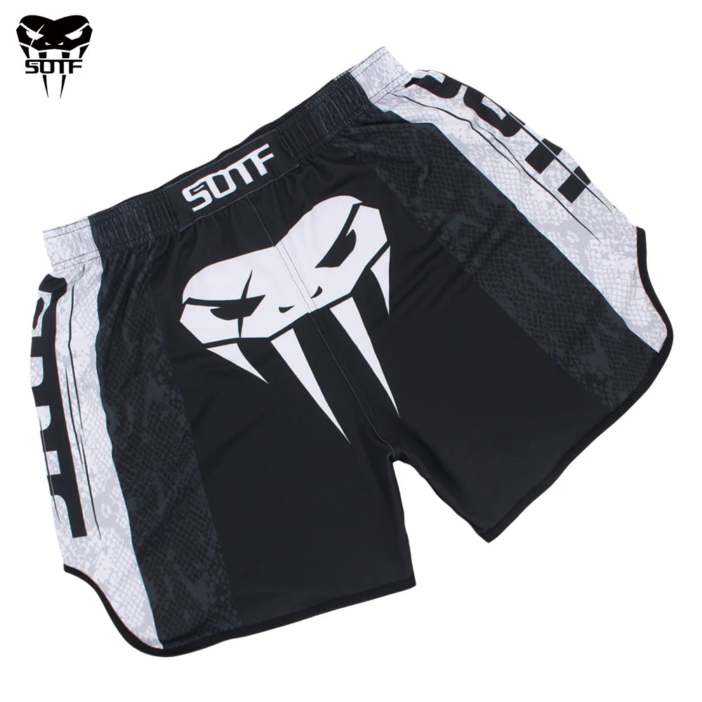SOTF MMA Fight Shorts for Unrestricted Movement in Boxing, Muay Thai & Training