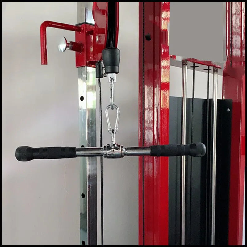 Heavy Duty Lat Pulldown Bar Solid T-Bar V-Bar for Rowing Workouts