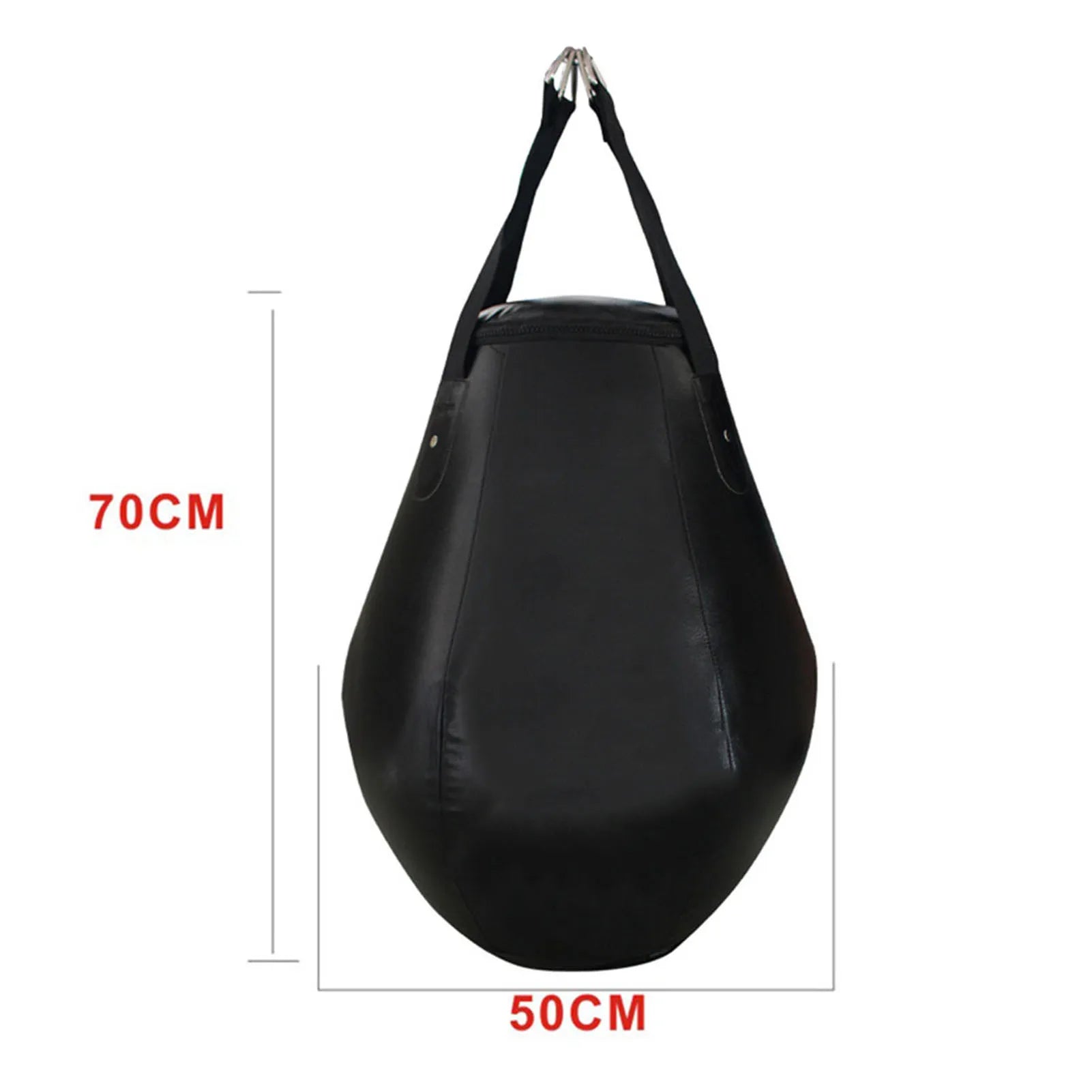 Fitness Heavy Punching Bag PU Leather Kickboxing Bag MMA Muay Thai Boxing Training Tumbler Hanging Sandbag For Fitness Equipment