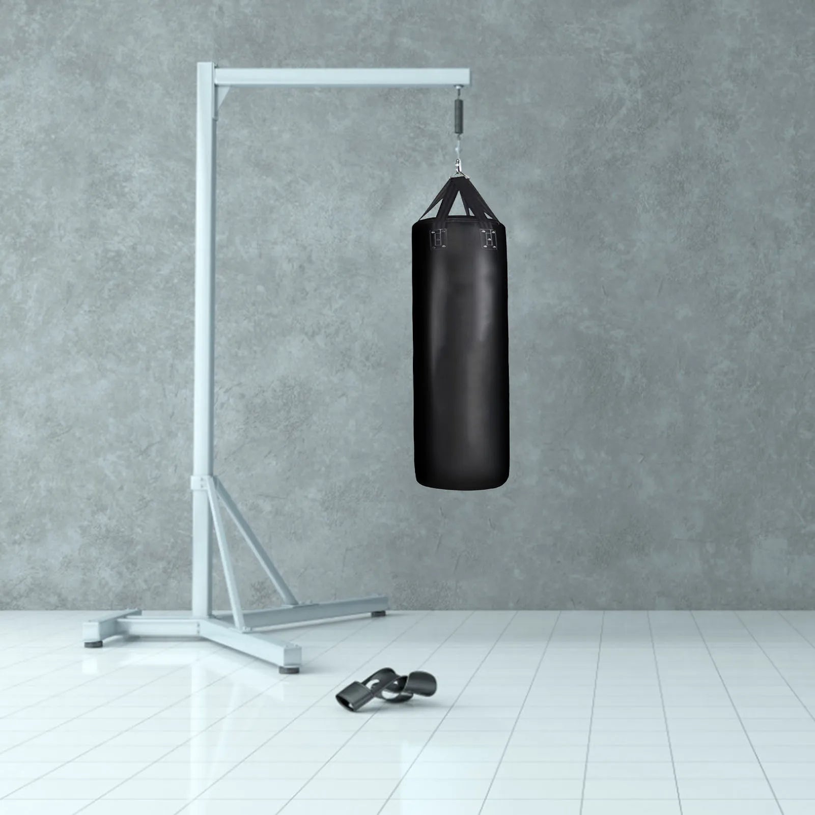 Fitness Heavy Punching Bag PU Leather Kickboxing Bag MMA Muay Thai Boxing Training Tumbler Hanging Sandbag For Fitness Equipment