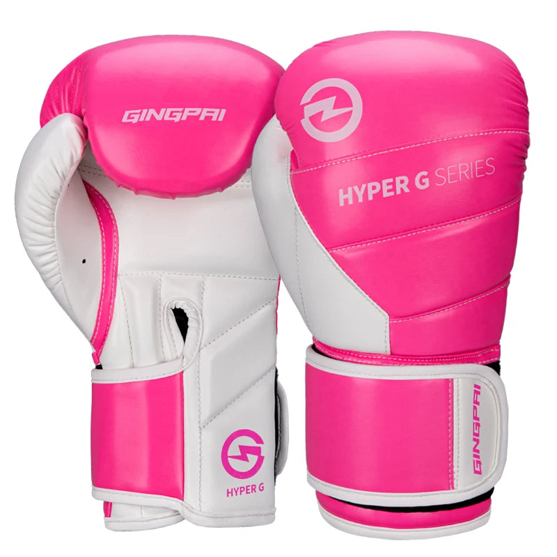 GINGPAI HYPHER G SERIES Boxing Gloves – PU Leather, Protective & Breathable