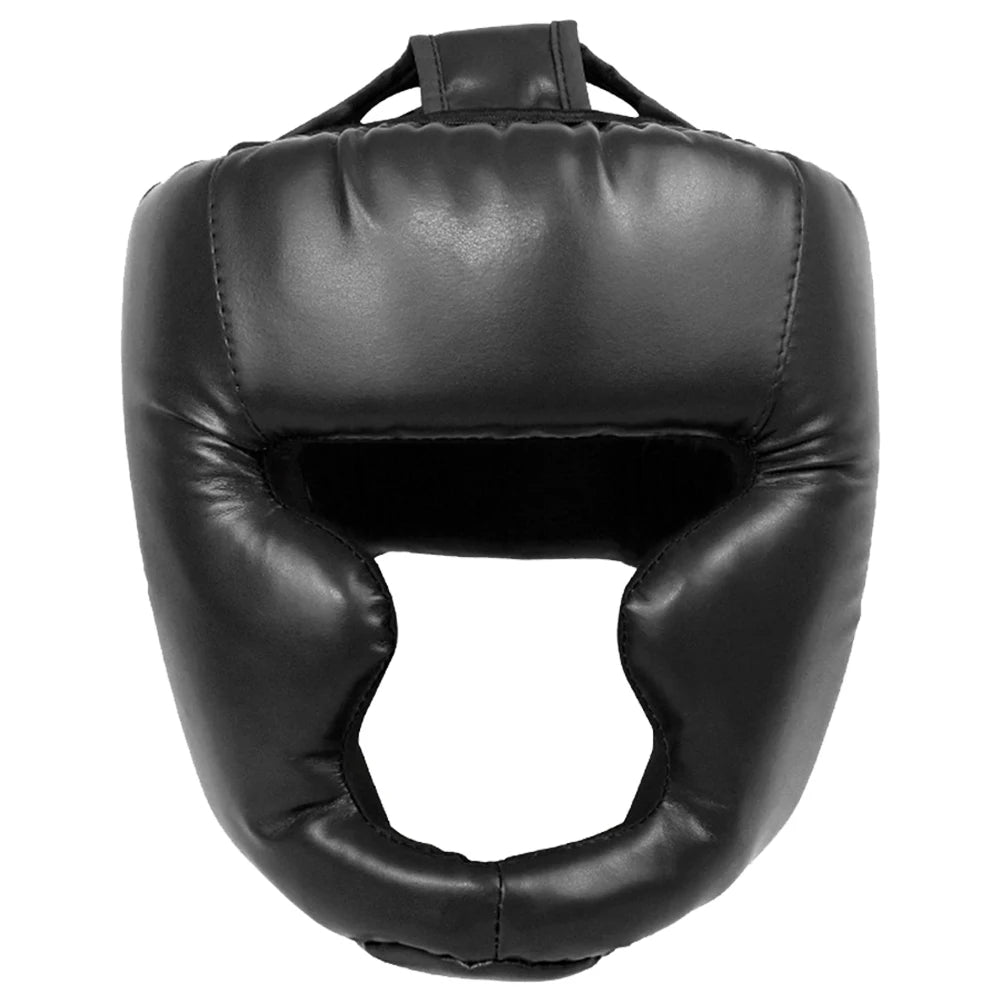 Boxing Headgear Protective PU Helmet for Adult Kids Muay Thai Martial Taekwondo W/mask for Wrestling Boxing Protective Equipment