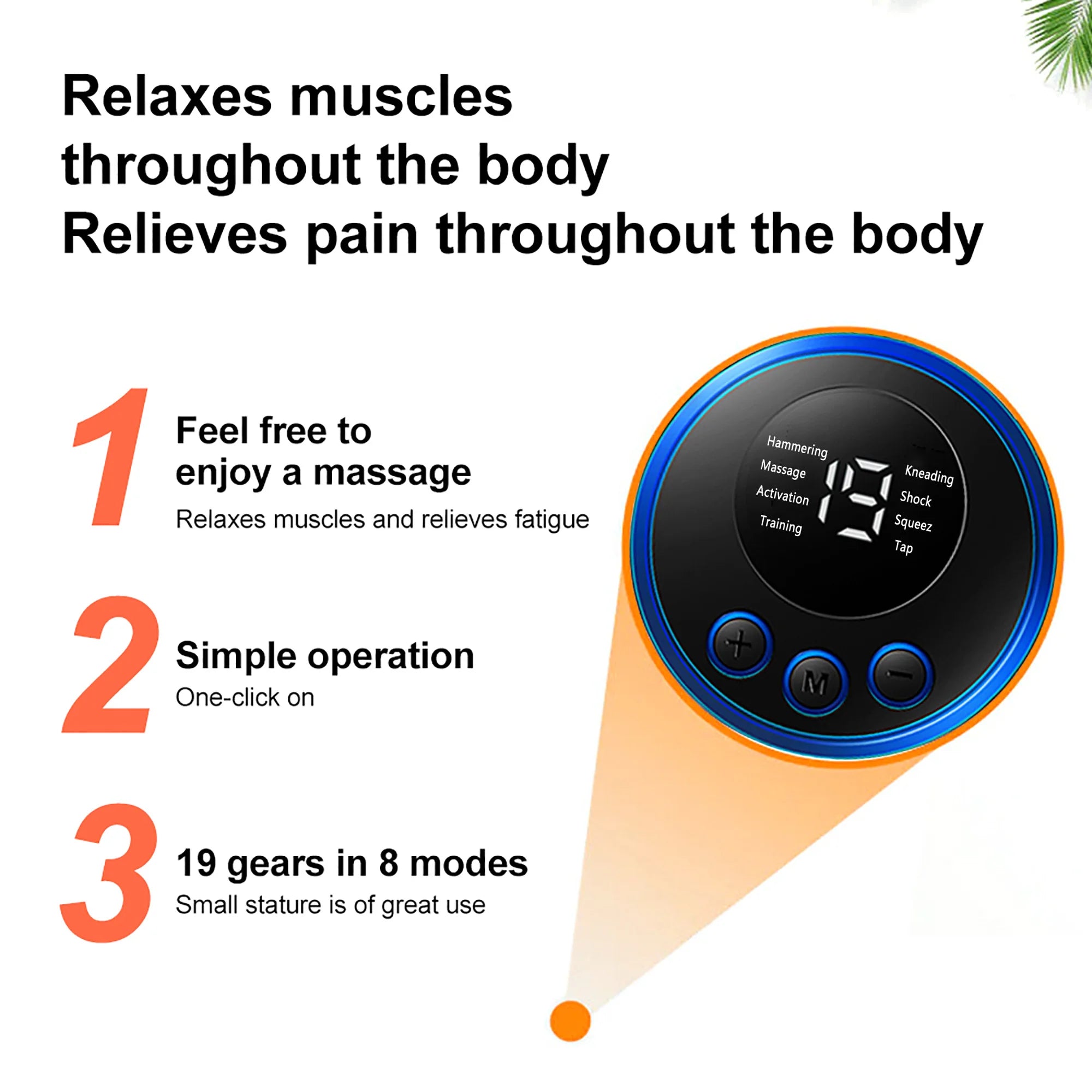 Mini Electric Neck Massager – EMS Patch for Cervical & Muscle Relaxation