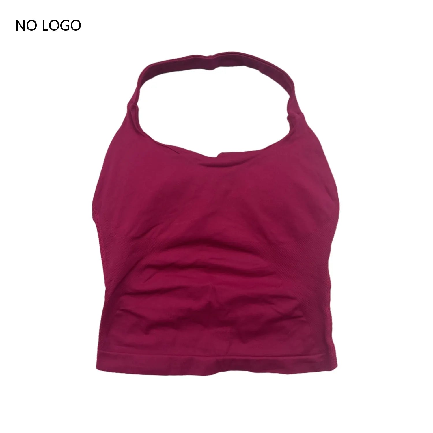 Impact Push-Up Yoga Sports Bra – Backless Tank Top for Gym & Activewear