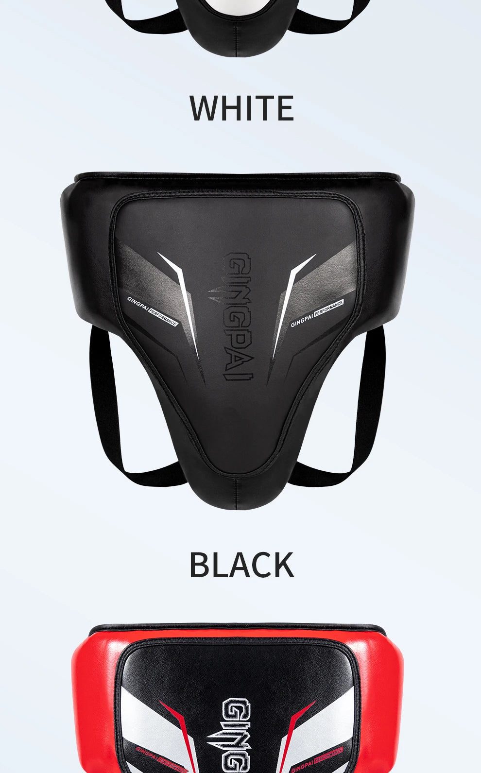 Gingpai Combat Sports Crotch Protector for Boxing, MMA, & Muay Thai