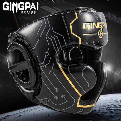 GINGPAI Head Protectors – Boxing & MMA Helmets for Competition & Training