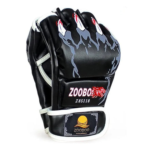 MMA Half-Finger Gloves for UFC, Boxing, Muay Thai & Training Sparring