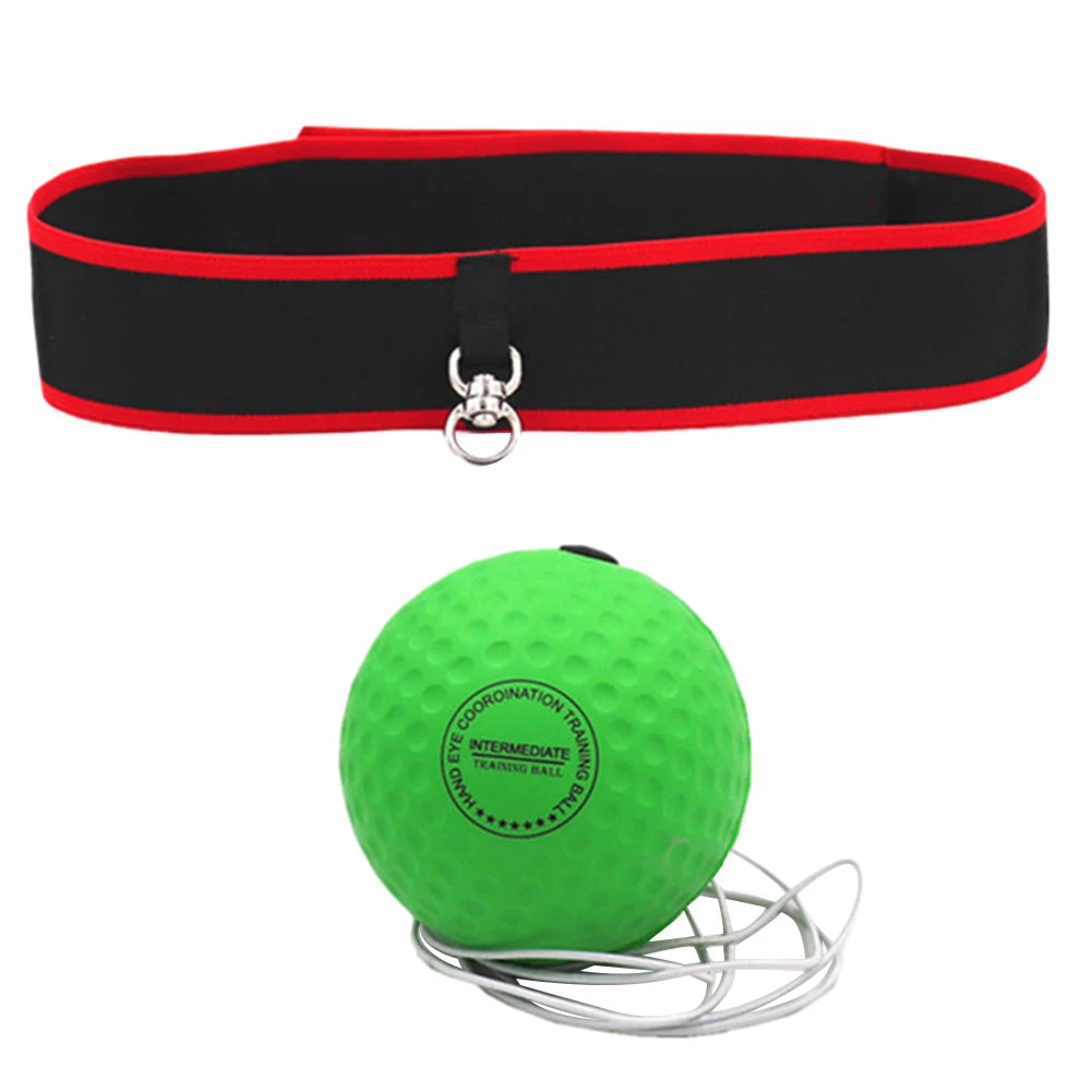 Boxing Reflex Ball with Adjustable Headband for Speed & Accuracy
