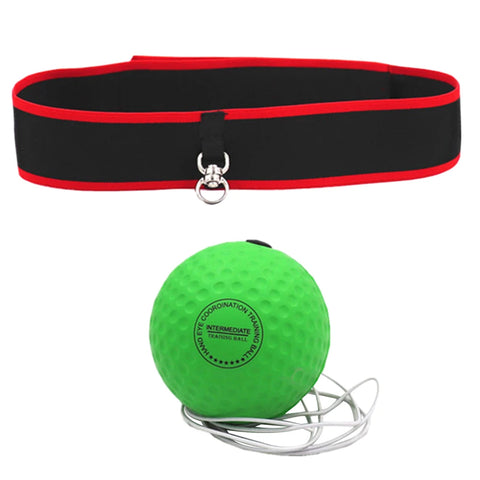 Boxing Reflex Ball with Adjustable Headband for Speed & Accuracy