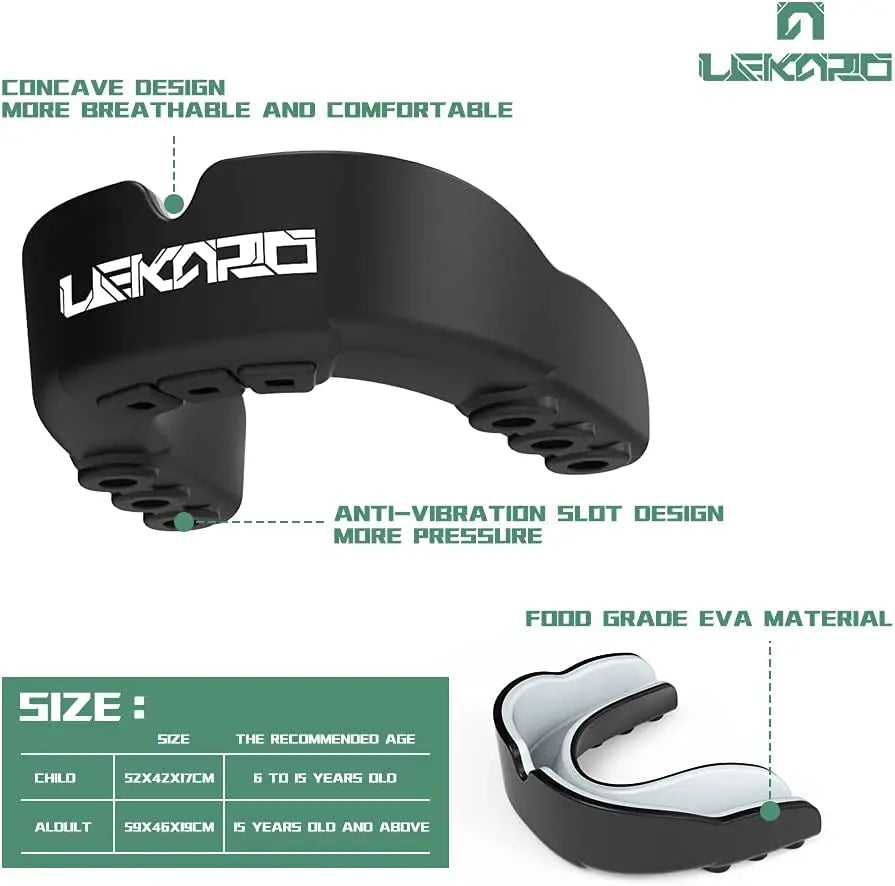 LEKARO Training Mouthguard for Boxing & MMA Fighting Protection