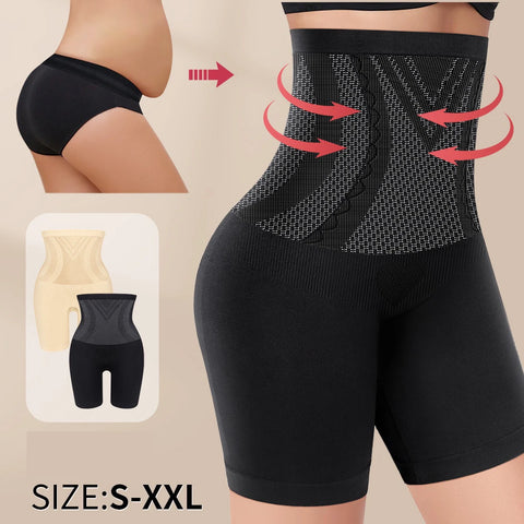 Women High-Waisted Shaping Pants – Seamless Tummy Slimming & Body Contouring