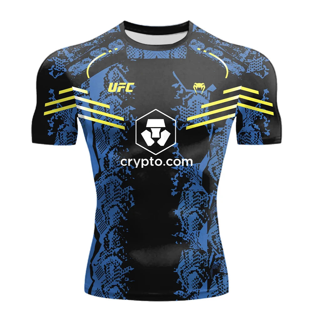 UFC Lightweight Training T-Shirt Breathable Summer Sportswear