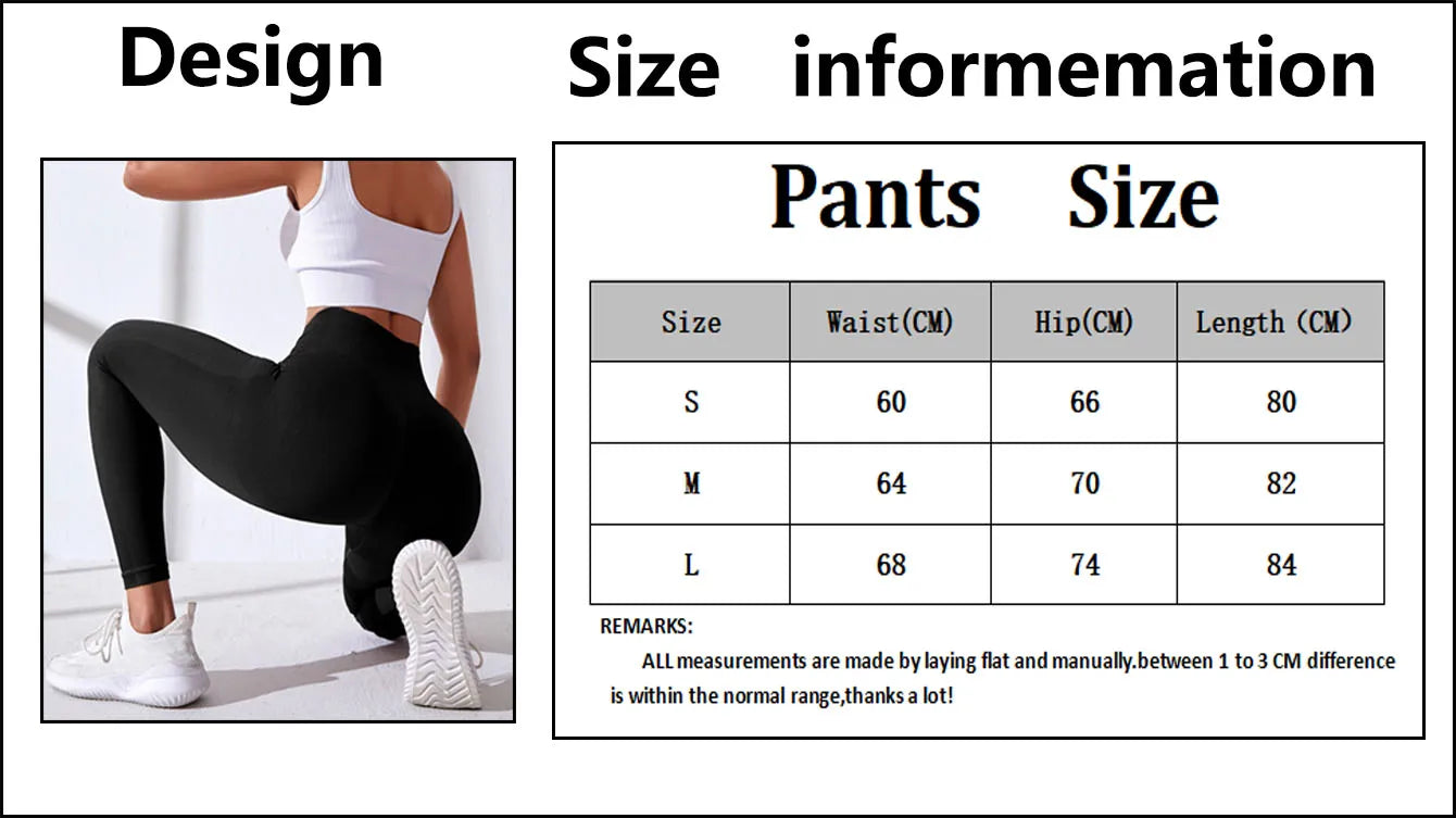 High-Waist Seamless Yoga Pants – Solid Color, Tight Fit for Gym & Cycling