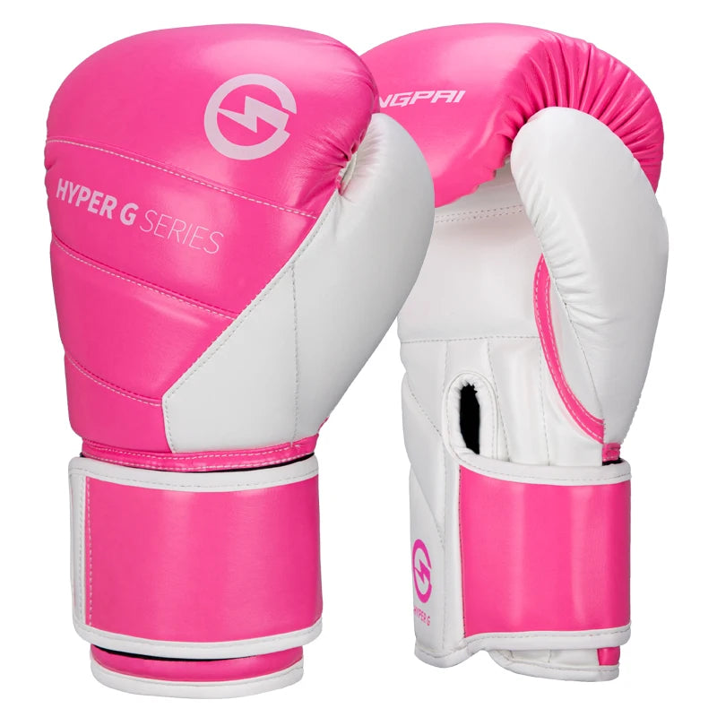 GINGPAI HYPHER G SERIES Boxing Gloves – PU Leather, Protective & Breathable