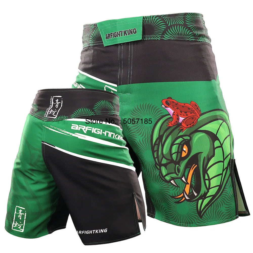 MMA Shorts Jiu Jitsu Muay Thai Pants Men's Fight Shorts Martial Arts BJJ Grappling Kickboxing Fighting Boxing Training Trunks