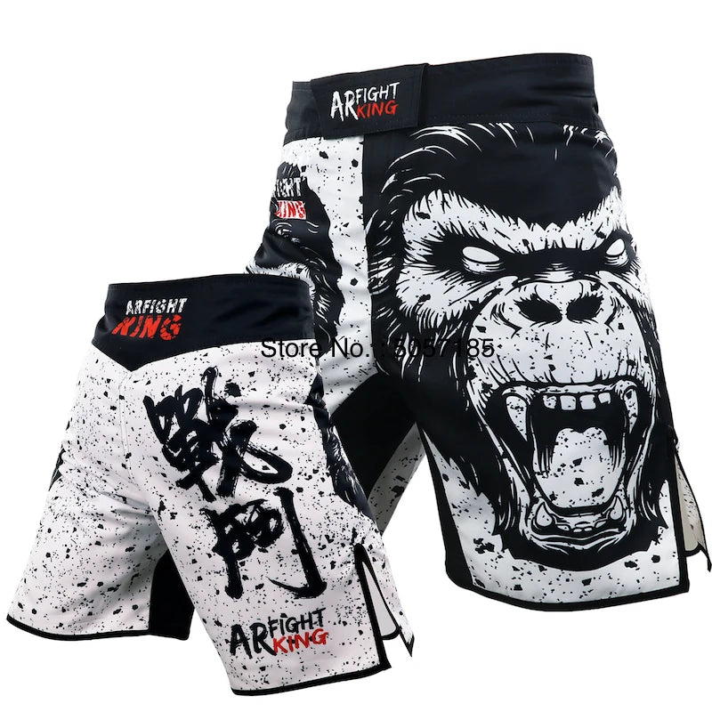 MMA Shorts Jiu Jitsu Muay Thai Pants Men's Fight Shorts Martial Arts BJJ Grappling Kickboxing Fighting Boxing Training Trunks