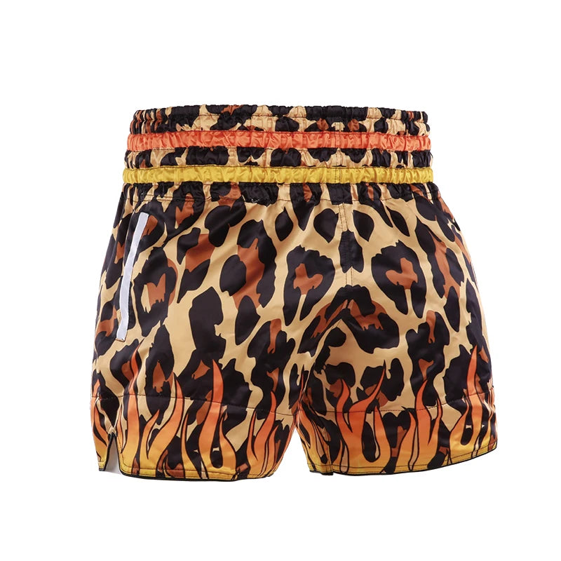 Muay Thai Shorts 2025 New Thai Boxing Shorts Women Men Child Patchwork Kickboxing Training Pants Gym MMA Martial Arts Fight Gear