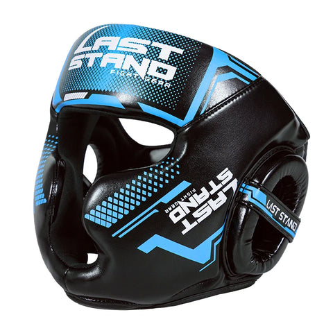 Last Stand Full-Cover Boxing Helmet – Thickened Head Guard for Karate, & Gym Training