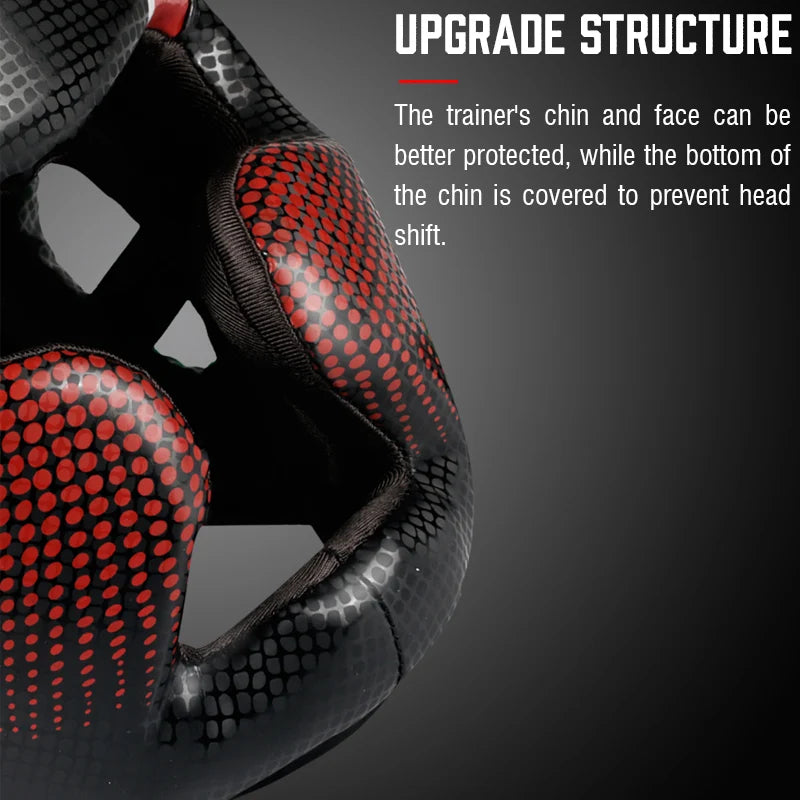 Gingpai Boxing Full-Face Safety Helmet for Muay Thai & MMA Training