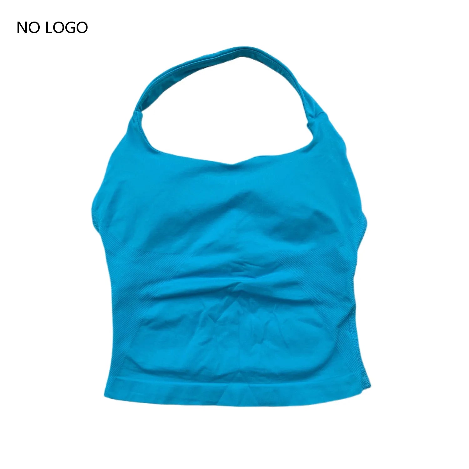 Impact Push-Up Yoga Sports Bra – Backless Tank Top for Gym & Activewear
