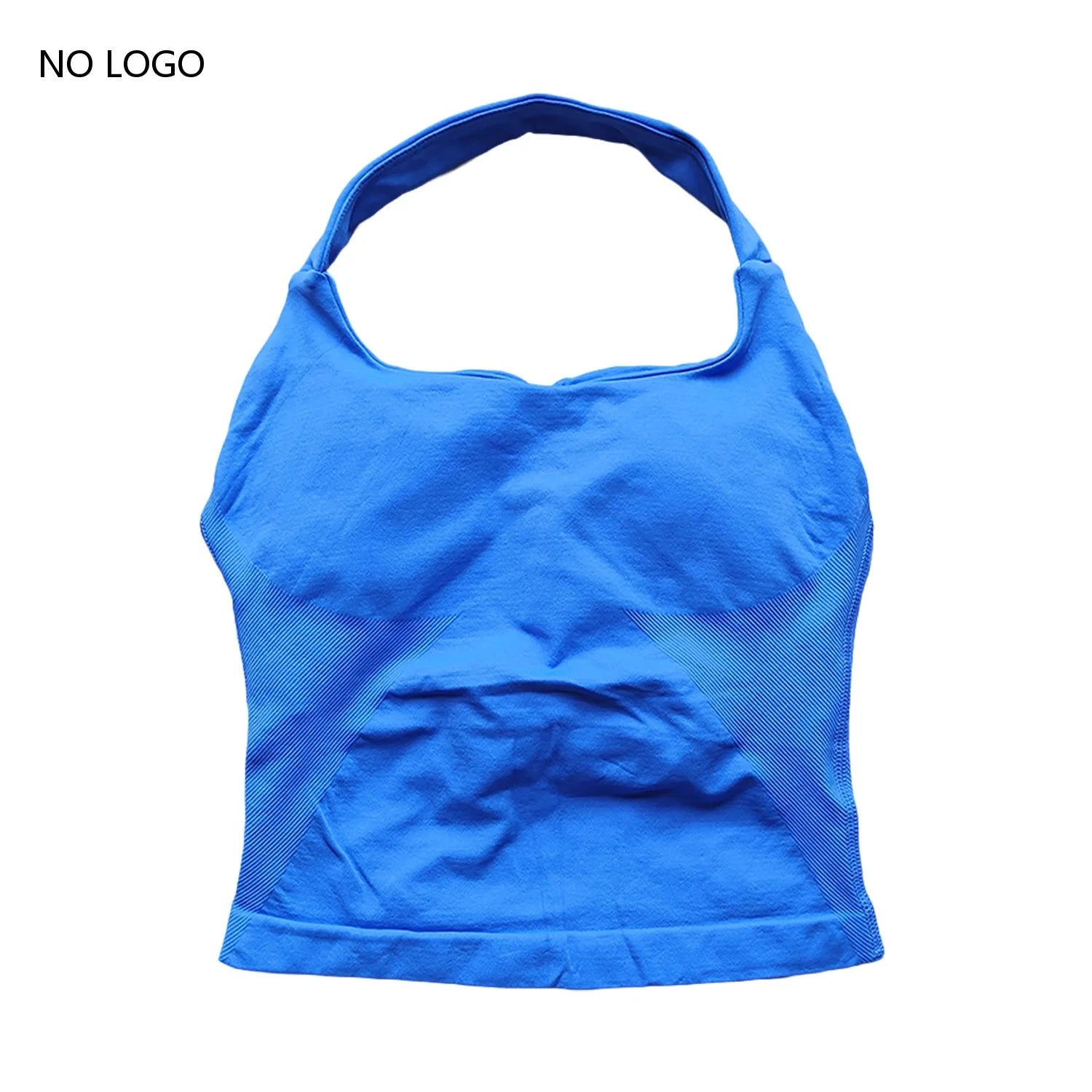 Impact Push-Up Yoga Sports Bra – Backless Tank Top for Gym & Activewear
