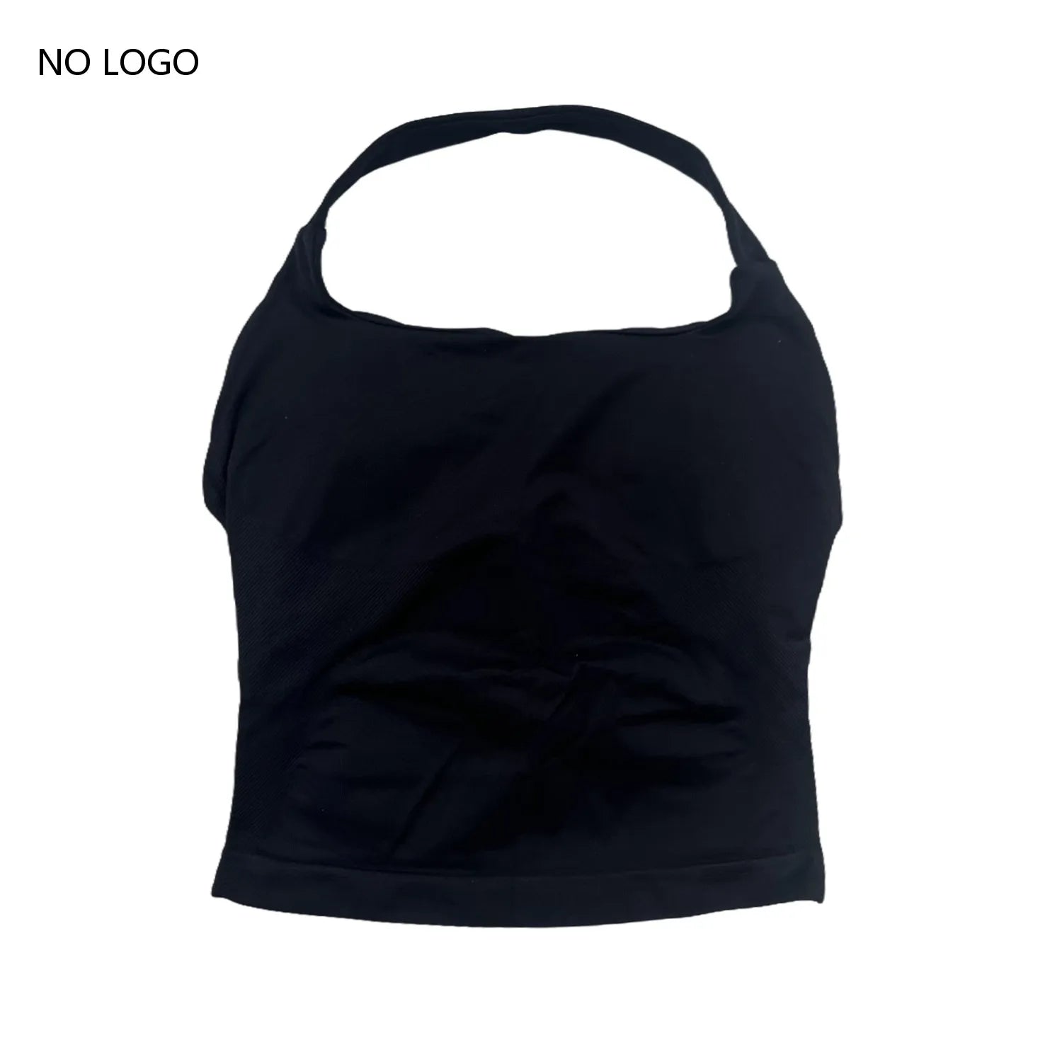 Impact Push-Up Yoga Sports Bra – Backless Tank Top for Gym & Activewear