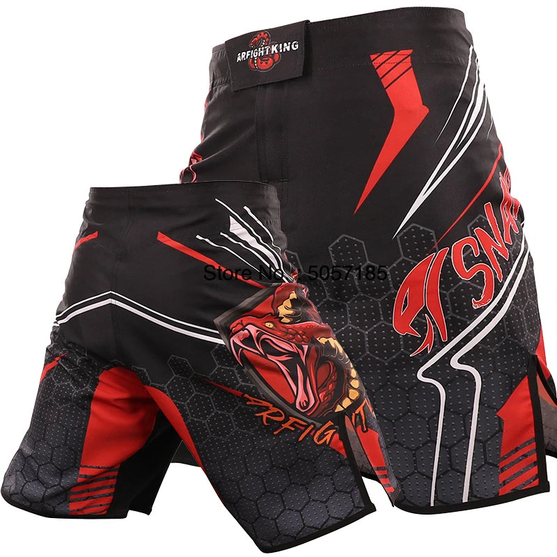 MMA Shorts Jiu Jitsu Muay Thai Pants Men's Fight Shorts Martial Arts BJJ Grappling Kickboxing Fighting Boxing Training Trunks