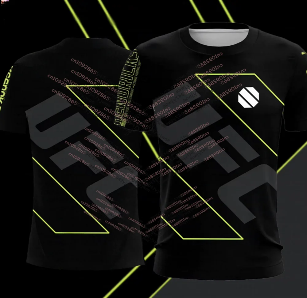 Boxing Sportswear T-Shirt UFC Style with 3D Printed Design