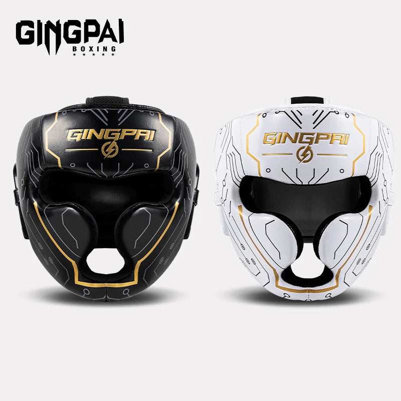 GINGPAI Head Protectors – Boxing & MMA Helmets for Competition & Training
