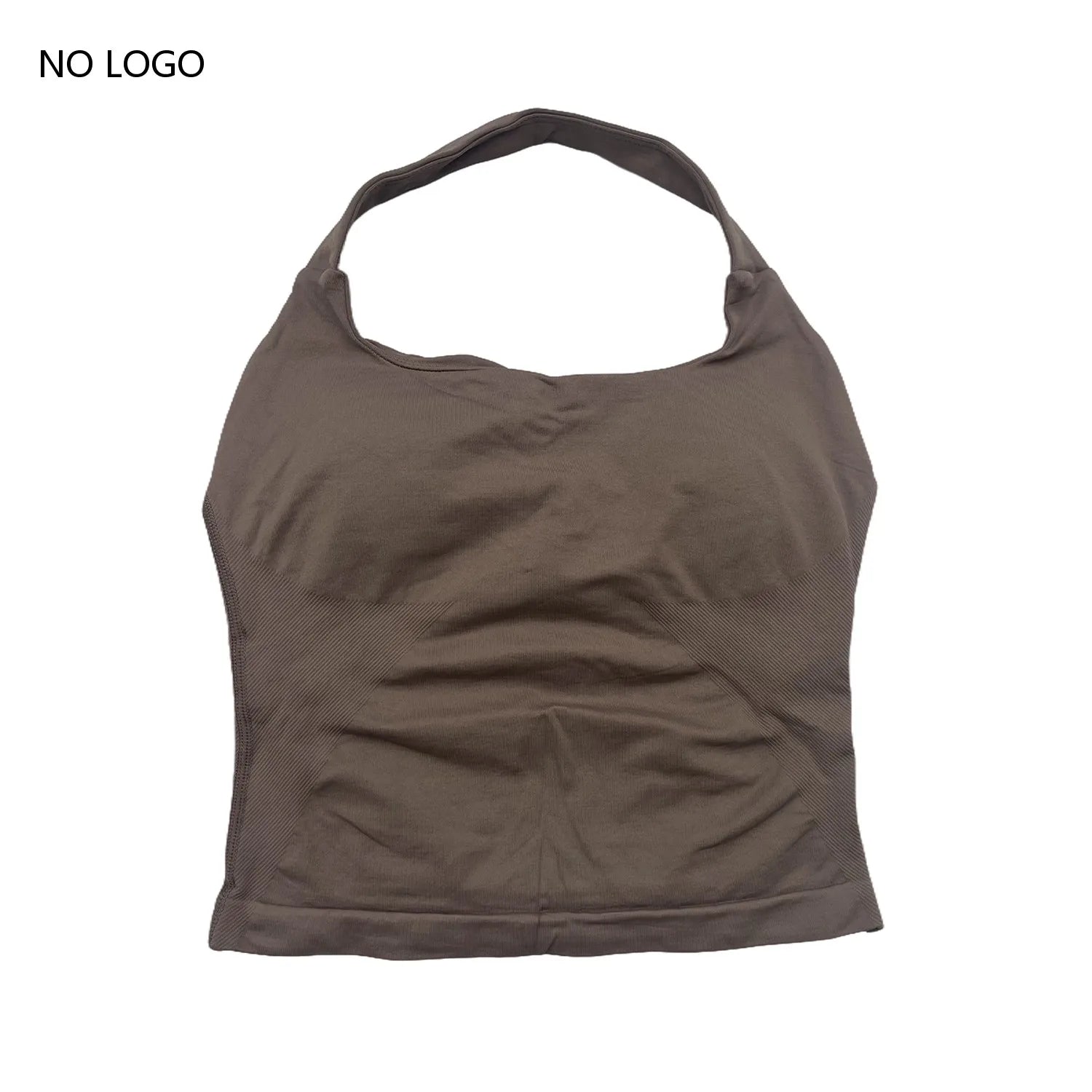 Impact Push-Up Yoga Sports Bra – Backless Tank Top for Gym & Activewear
