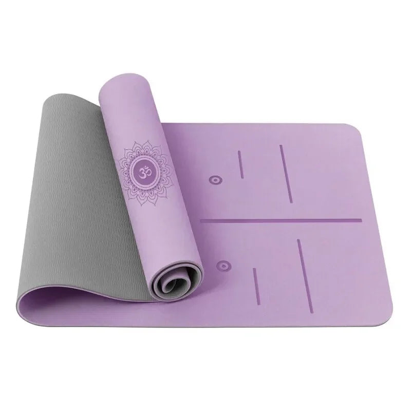 Professional Yoga Mat Non-Slip & Eco-Friendly with Strap