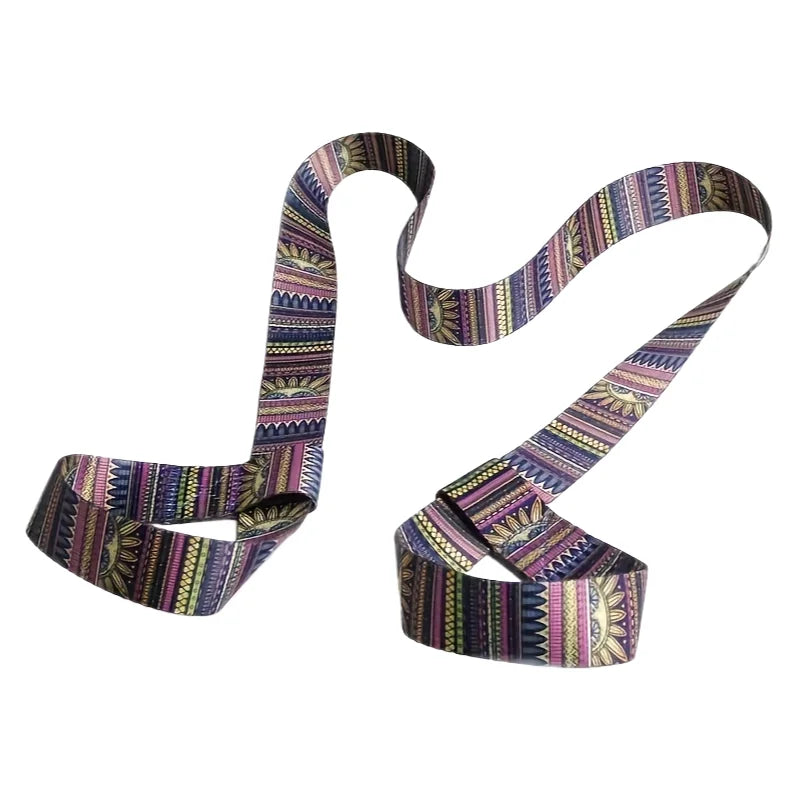 Yoga Strap For Mat Carrying & Full Body Muscle Stretching