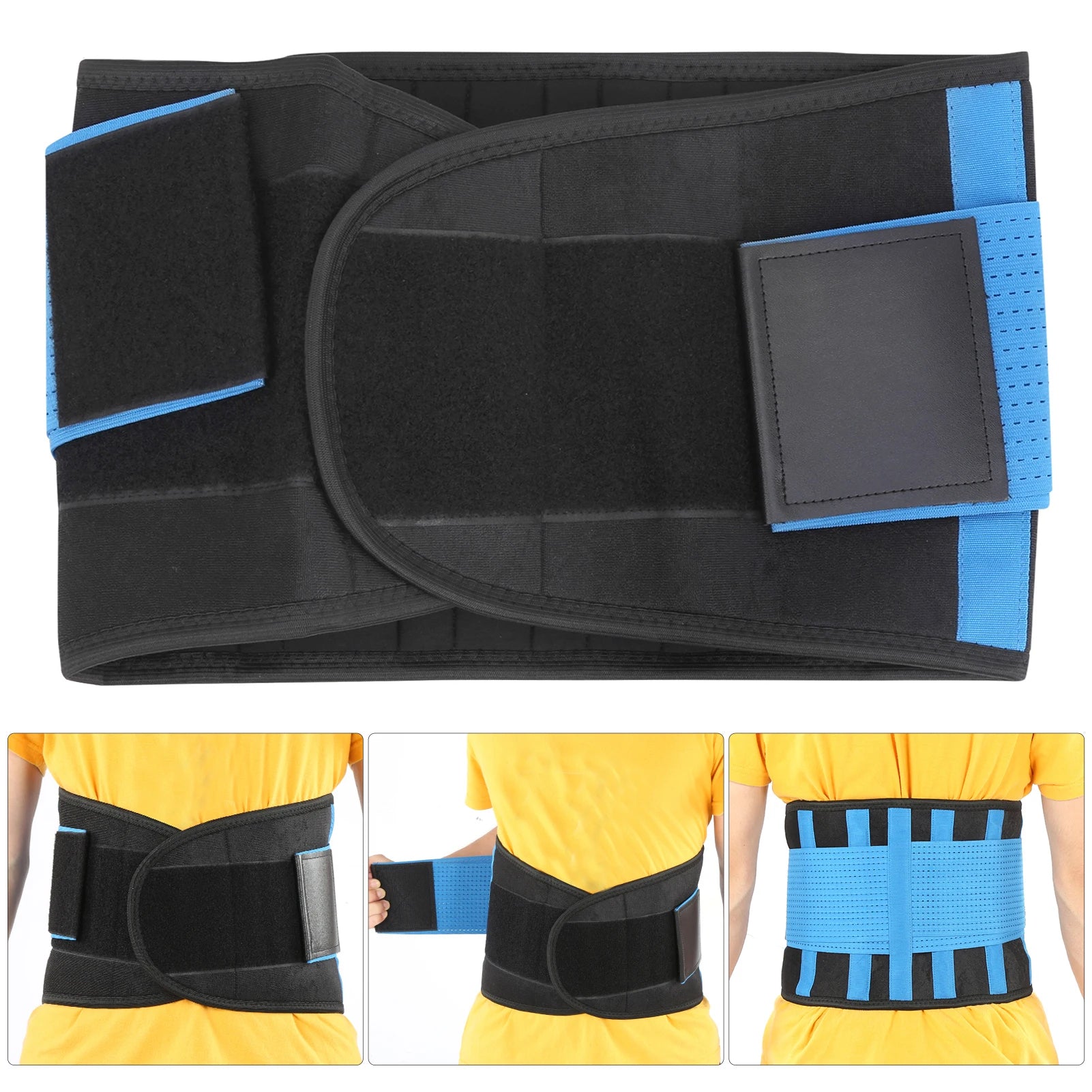 Adjustable Fitness Waistband Resistance Belt for Fat Burning