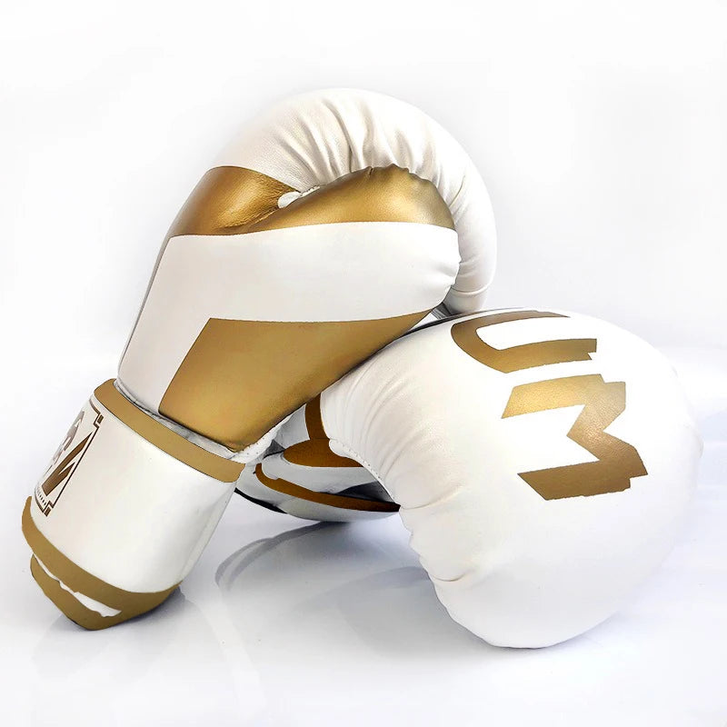 Venum Black & Gold Combat Gloves – Ideal for Sparring and boxing
