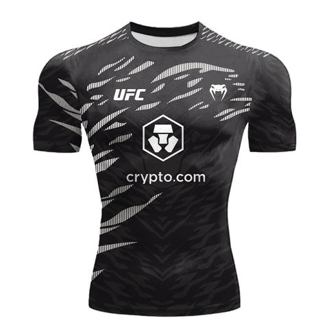 UFC Lightweight Training T-Shirt Breathable Summer Sportswear