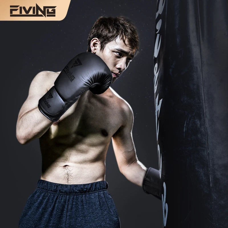 FIVING Pro Boxing Gloves – For Muay Thai, Sanda & boxing
